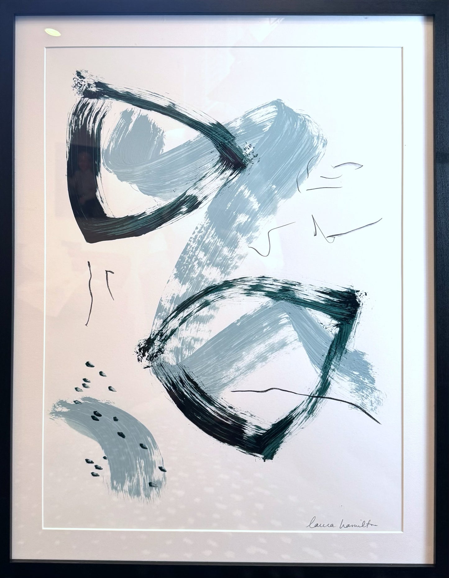 Sage Blue Marks I