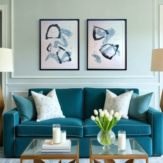 Sage Blue Marks I