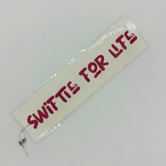 Swiftie for Life Bookmark (hot pink)