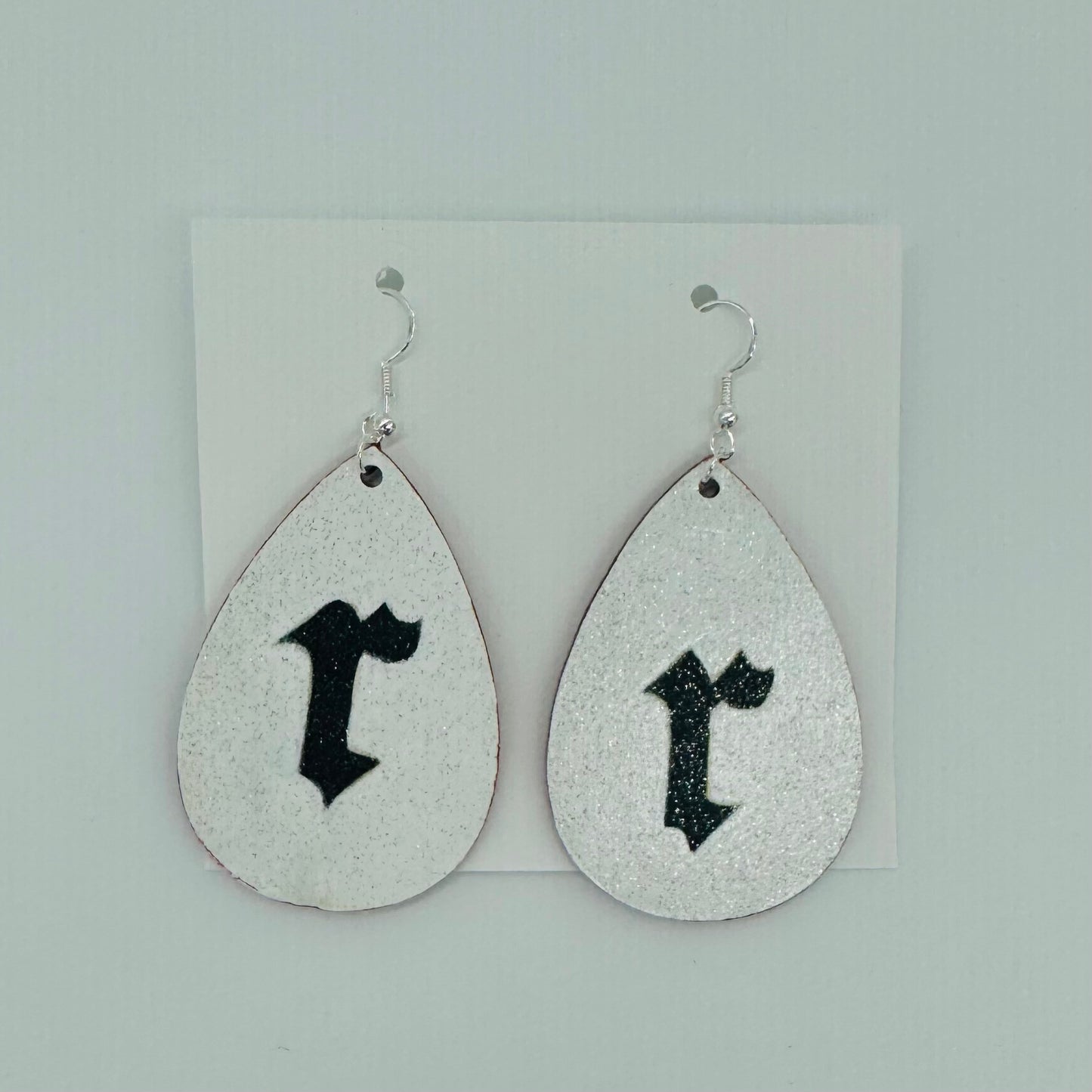 White Reputation Earrings