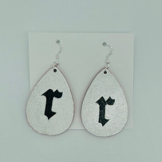 White Reputation Earrings